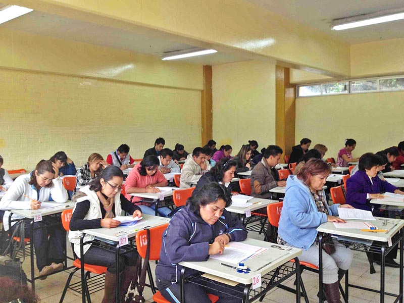 El total de evaluados en Zacatecas fue de 2 mil 95 maestros ■ foto: LA JORNADA ZACATECAS