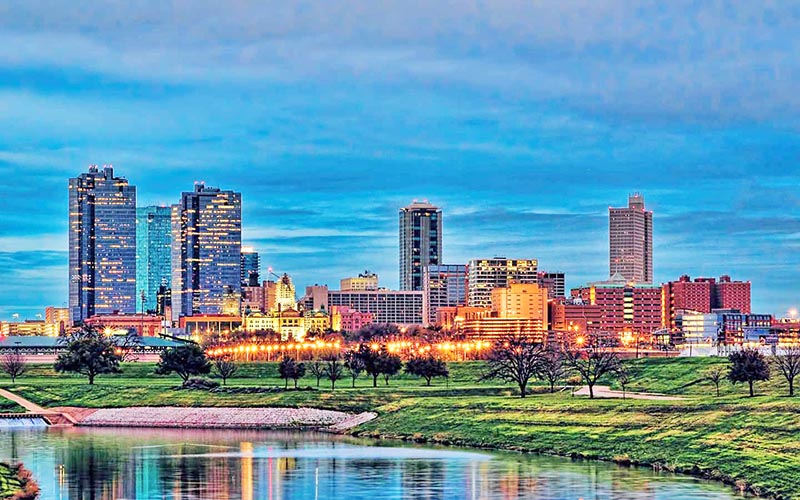 Imagen de la ciudad de Fort Worth, en Texas ■ foto: LA JORNADA ZACATECAS
