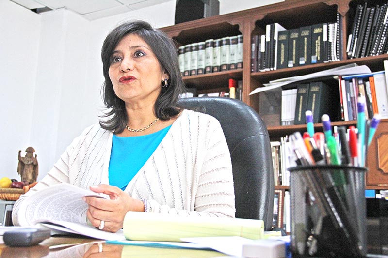 Leticia Soto, procuradora de Justicia en el estado ■ foto: la jornada zacatecas