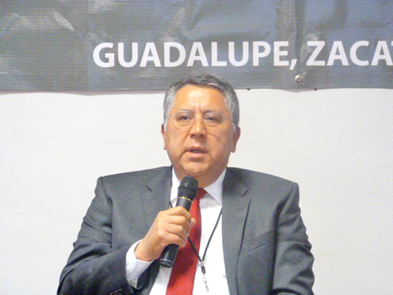 Humberto Javier Romero Gudiño, delegado estatal del Instituto de Seguridad y Servicios Sociales de los Trabajadores del Estado ■ FOTO: LA JORNADA ZACATECAS