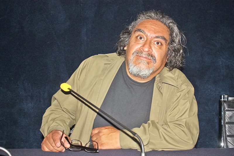 Catarino del Hoyo Ávila, responsable de la Pinacoteca Universitaria y del taller ■ foto: la jornada zacatecas