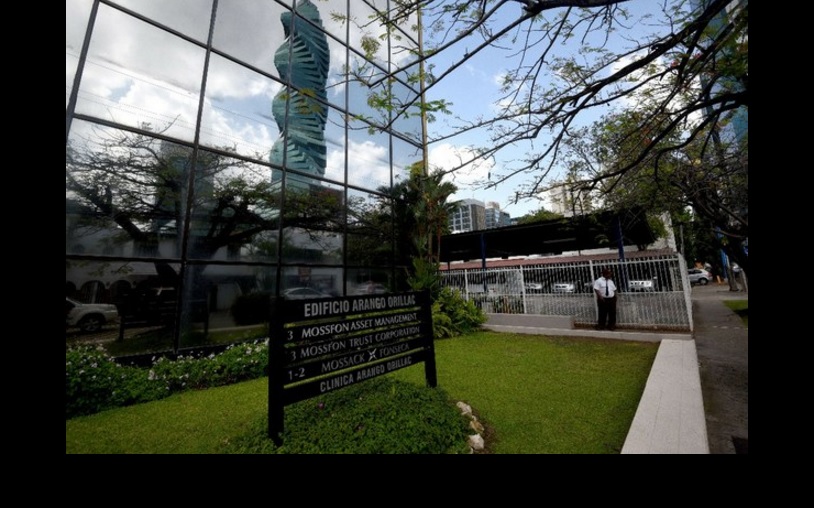 Instalación de la firma de abogados Mossack Fonseca, en Panamá. Foto Afp