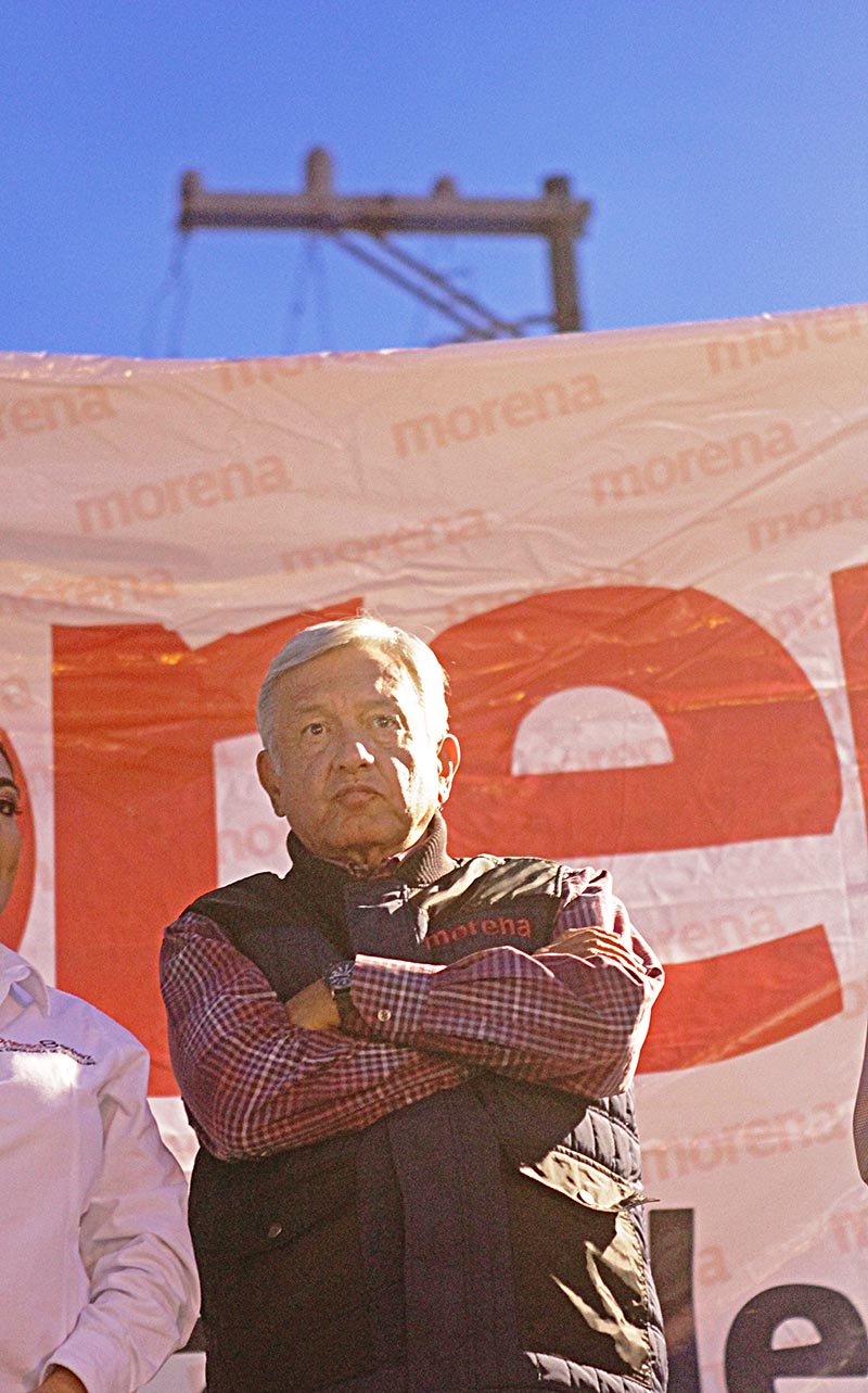 Andrés Manuel López Obrador, líder nacional de Morena
