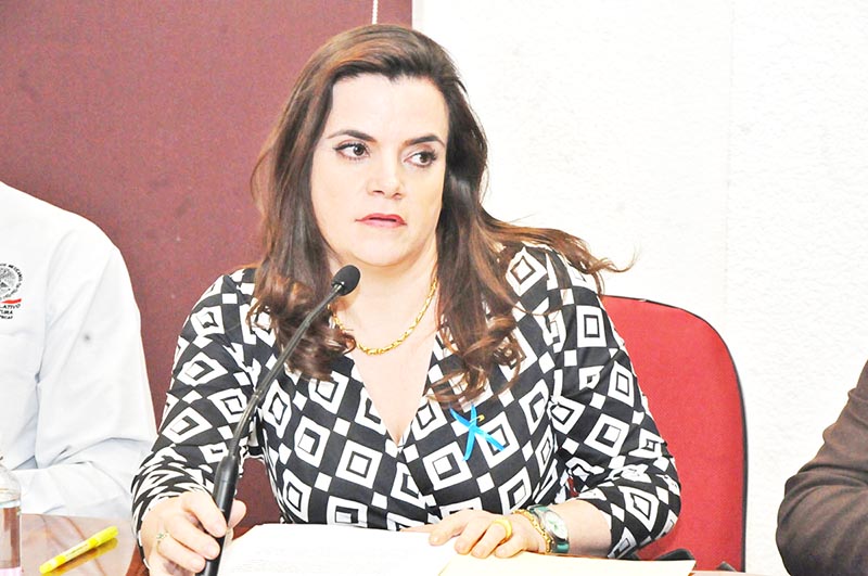 Susana Rodríguez, diputada local por el PVEM ■ FOTO: LA JORNADA ZACATECAS