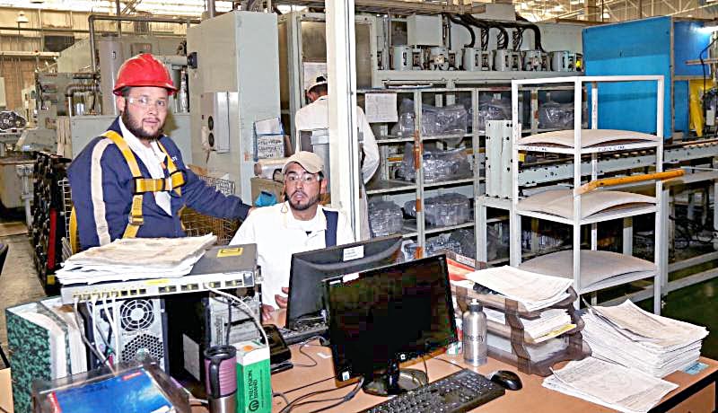 En el rubro de la industria, Zacatecas se mostró como el tercer estado con mayor crecimiento, logrando un índice de 9.4 por ciento ■ foto: la jornada zacatecas