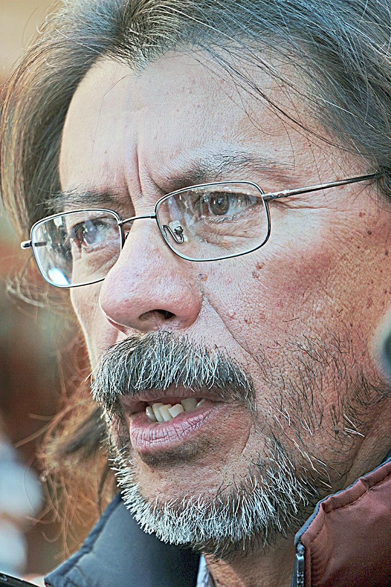 Crescenciano Sánchez Pérez, secretario general del Spauaz ■ foto: ernesto moreno
