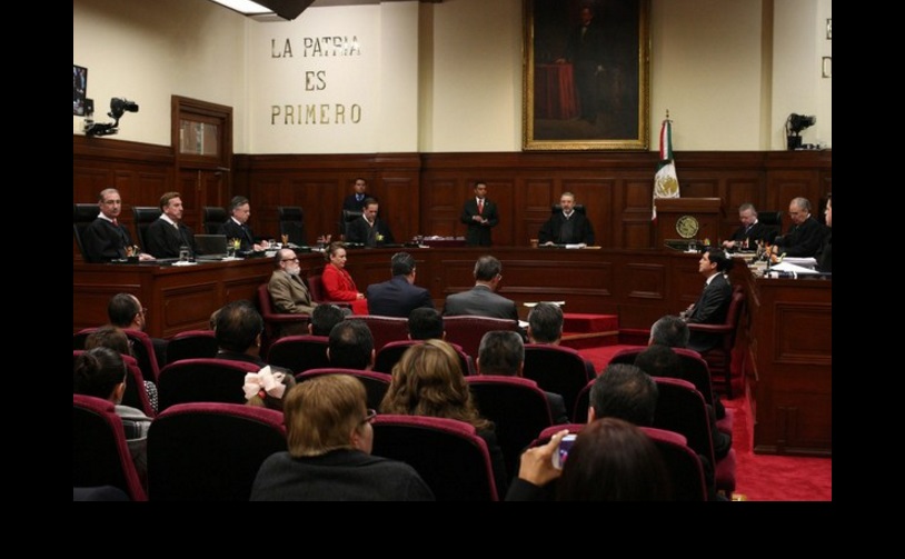 Pleno de la Suprema Corte de Justicia de la Nación. Imagen del 10 de marzo de 2016. Foto María Meléndrez Parada