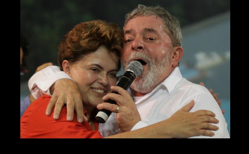 Dilma Rousseff y Luiz Inacio Lula Da Silva, en imagen captada en 2010. Foto Xinhua