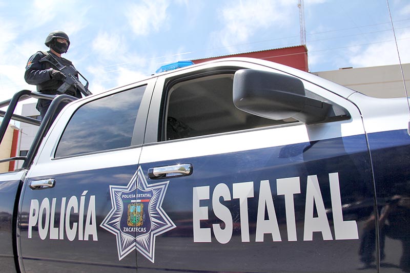 Al lugar acudieron elementos de la Policía Estatal Preventiva ■ foto: la jornada zacatecas