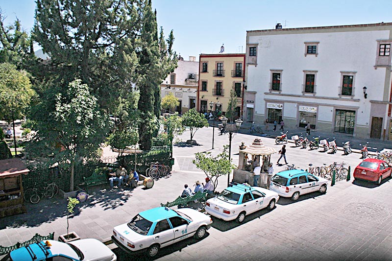 Aspectos de la cabecera municipal de Jerez ■ foto: la jornada zacatecas