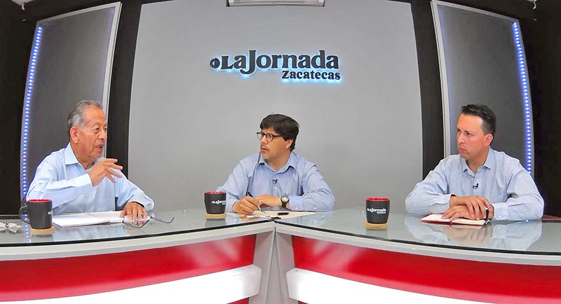 Docentes de la UAZ participaron en la emisión de Synergia, conducida por el director de esta casa editorial, Raymundo Cárdenas Vargas