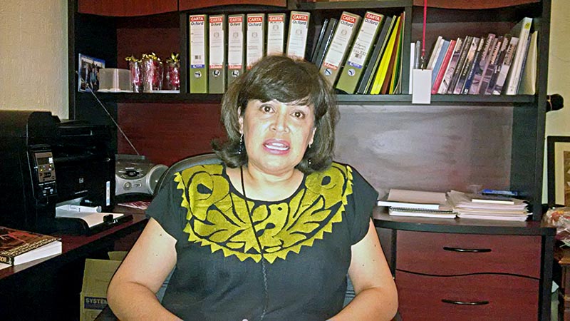 Enna Maldonado Longoria, coordinadora de Equidad y Género de la UAZ ■ foto: alma ríos