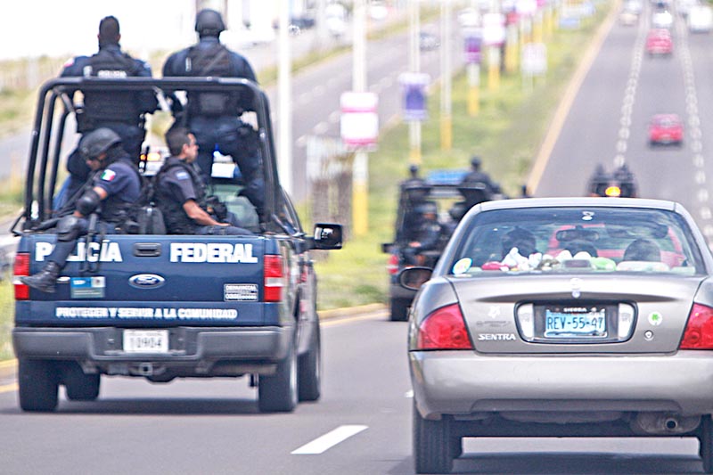 Autoridades señalaron que la presencia del Ejército y las policías Federal y Estatal contribuyen a la tranquilidad de la sociedad ■ FOTO: LA JORNADA ZACATECAS