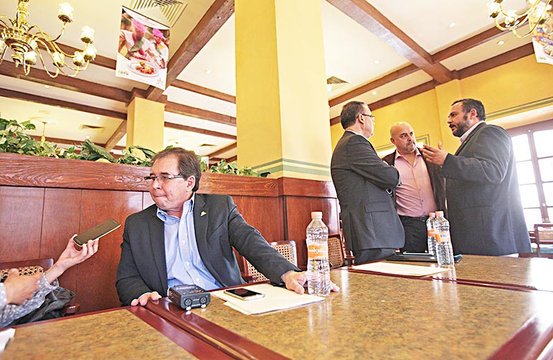 César Gonzalo Castanedo, presidente en Zacatecas de la Coparmex ■ foto: ernesto moreno
