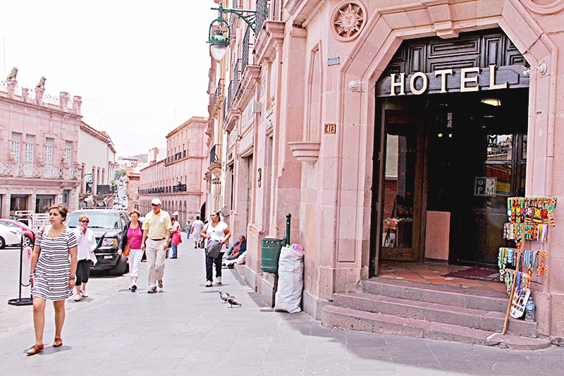 La dependencia informó que hubo una ocupación cercana a 75 por ciento en el sector hotelero ■ foto: la jornada zacatecas