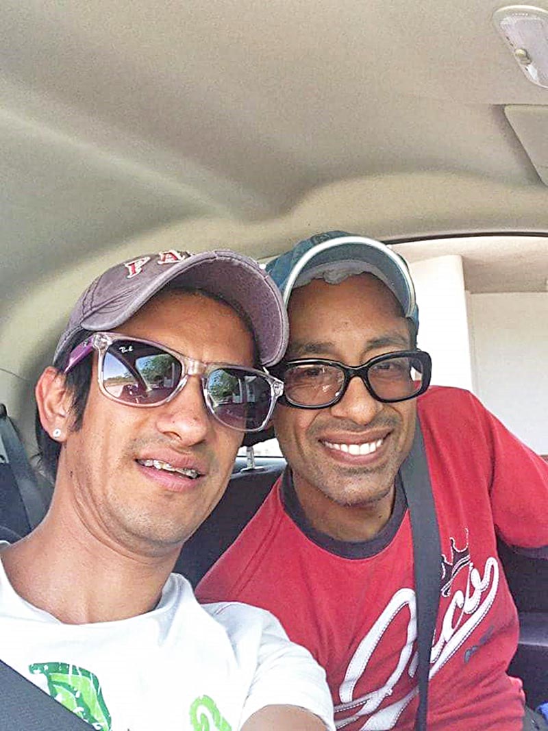 Rodolfo Eduardo y Francisco, primera pareja gay que podrá contraer nupcias en la entidad ■ foto: alma ríos