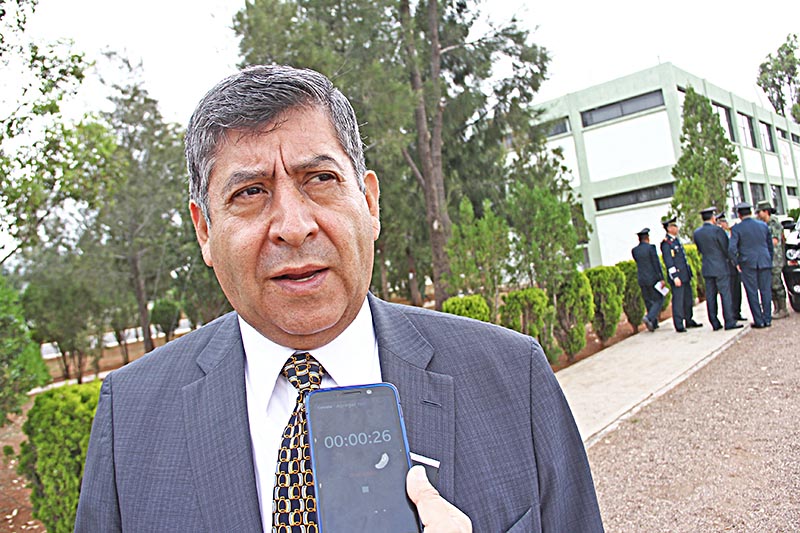 Jaime Santoyo Castro, secretario general de Gobierno ■ FOTO: ANDRÉS SÁNCHEZ