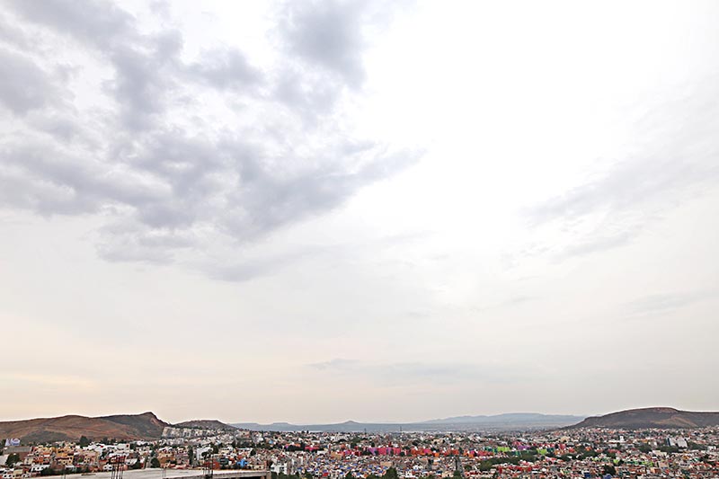 En la zona conurbada Zacatecas-Guadalupe prevén temperaturas de hasta 30 grados, nubosidad ocasional y tardes cálidas ■ FOTO: ANDRÉS SÁNCHEZ
