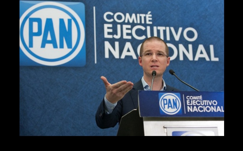 Ricardo Anaya presidente nacional del PAN. Foto Cristina Rodríguez