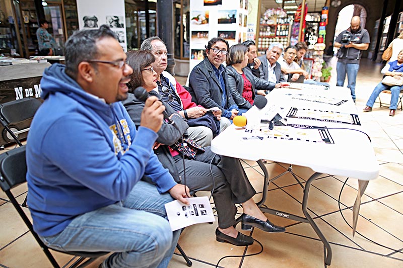 La inauguración del evento se realizará en el Mercado González Ortega a las 10 horas, informaron los organizadores en conferencia de prensa ■ foto: andrés sánchez