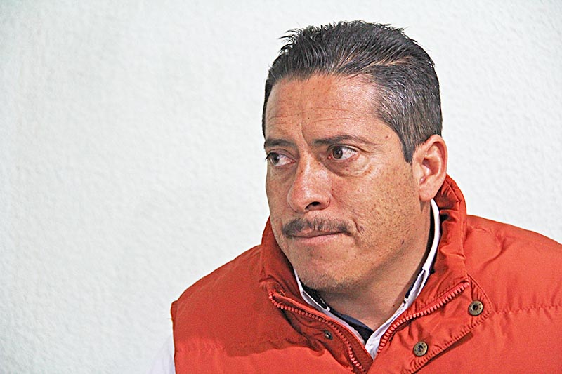 Gerardo García, líder del Supdacobaez ■ FOTO: ANDRÉS SÁNCHEZ