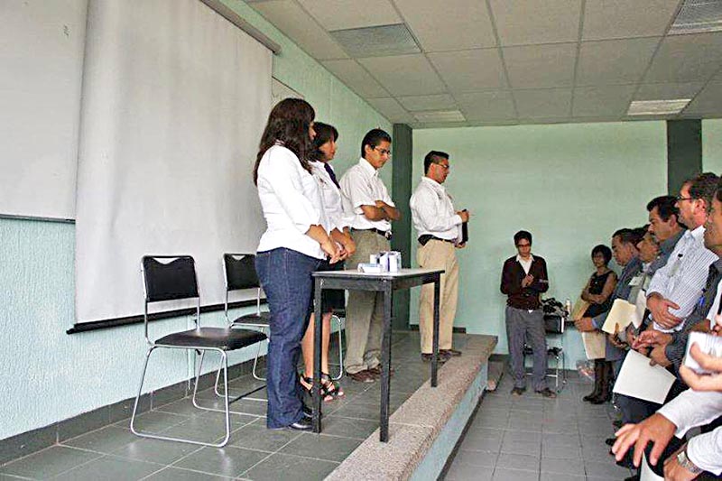 Trabajadores del subsistema tienen nueva dirigencia sindical. Imagen de evento académico en el Cecytez ■ FOTO: FACEBOOK CECYTEZ EMSAD