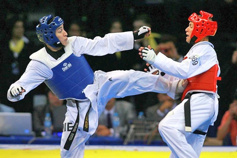 Hubo mucha acción en el PAN AM Open International TKD Championships ■ foto: LA JORNADA ZACATECAS