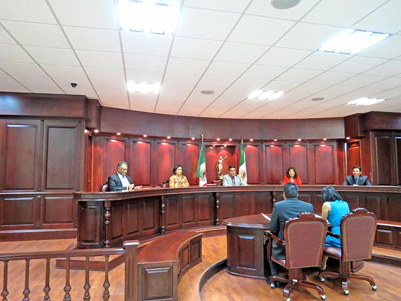El Tribunal de Justicia Electoral del Estado de Zacatecas realizó una sesión pública ■ FOTO: LA JORNADA ZACATECAS