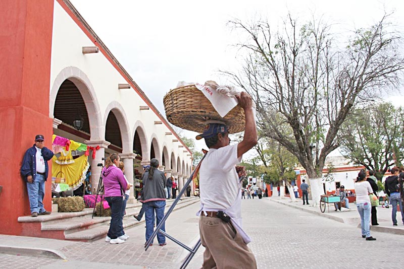 Panorámica de la cabecera municipal de Pinos ■ FOTO: LA JORNADA ZACATECAS