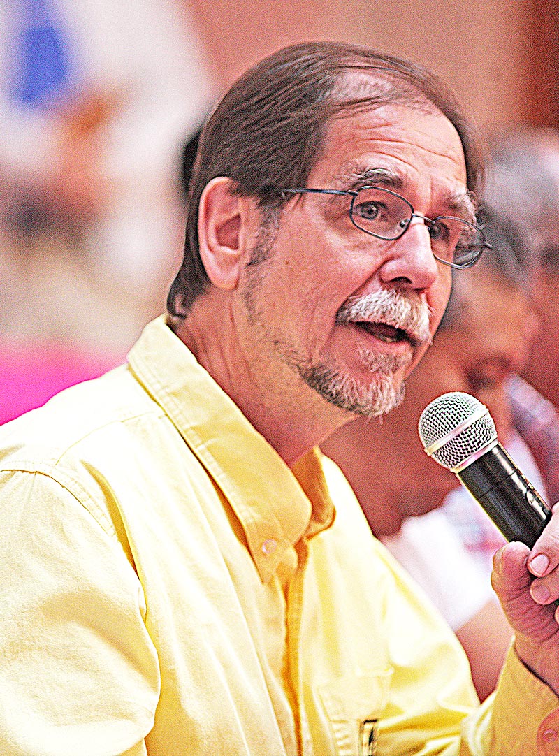 Agustín Basave, en mayo pasado visitó Zacatecas ■ FOTOS: ERNESTO MORENO