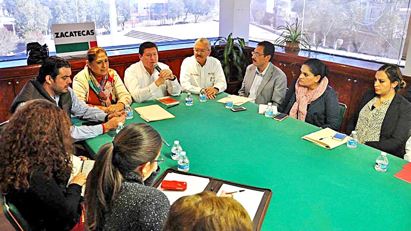 Reunión en pleno de los órganos de dirección del PRI, este lunes ■ foto: la jornada zacatecas