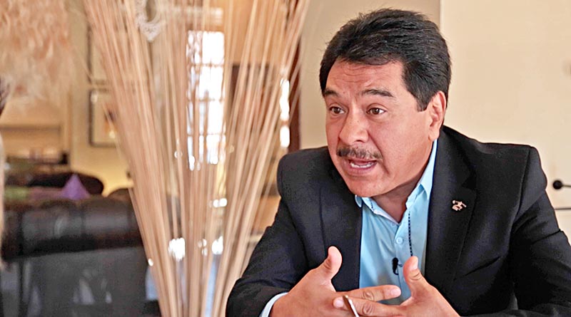 Pretende Rafael Rodríguez llegar a la titularidad de la CDHEZ ■ foto: MIGUEL áNGEL NúÑEZ
