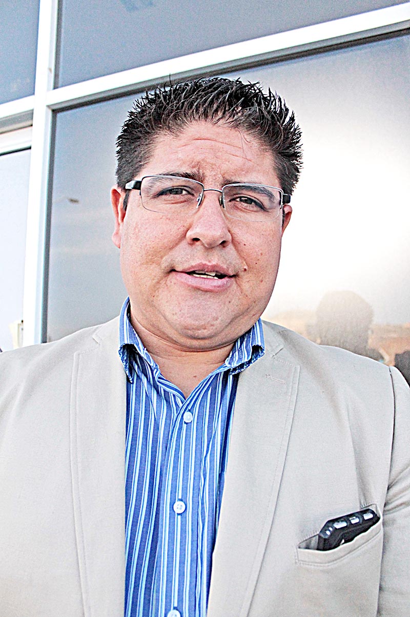 Horacio Franco, presidente municipal de Morelos ■ foto: rafael de santiago