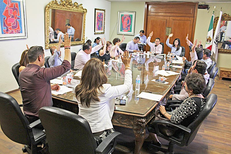 Aspecto de la sesión de cabildo ■ foto: la jornada zacatecas