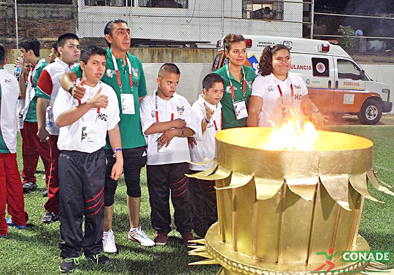 Inauguración de la Paralimpiada Nacional Guerrero 2016 ■ foto: FACEBOOK COMISIÓN NACIONAL DE CULTURA FÍSICA Y DEPORTE