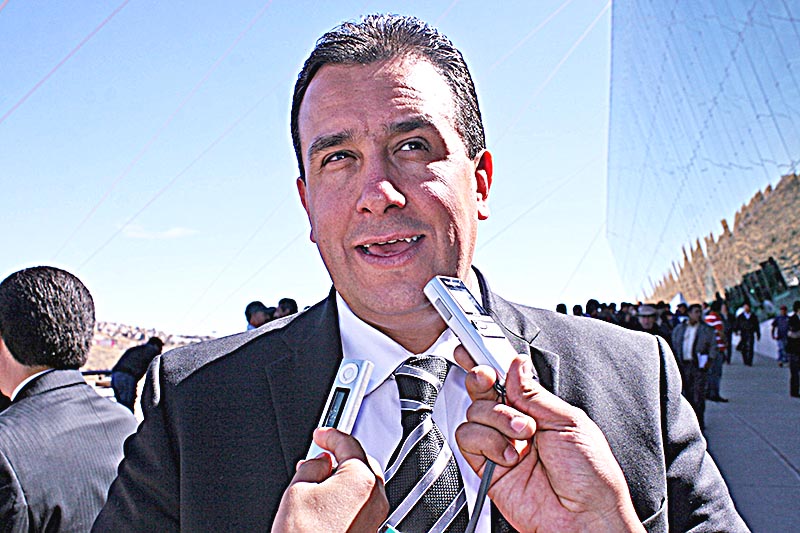 Uriel Márquez Cristerna, titular de la Coordinación General Jurídica (CGJ) de Gobierno del Estado ■ FOTO: LA JORNADA ZACATECAS