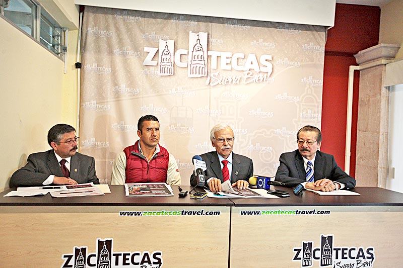 Se celebró una conferencia de prensa para anuncia el evento ■ foto: ernesto moreno