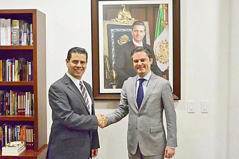 El Ejecutivo zacatecano se reunió con Aurelio Nuño Mayer ■ FOTO: LA JORNADA ZACATECAS