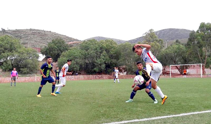 Aspecto del partido entre Mineros de Zacatecas y Águilas Reales ■ FOTO: FACEBOOK MINEROS FC ZACATECAS