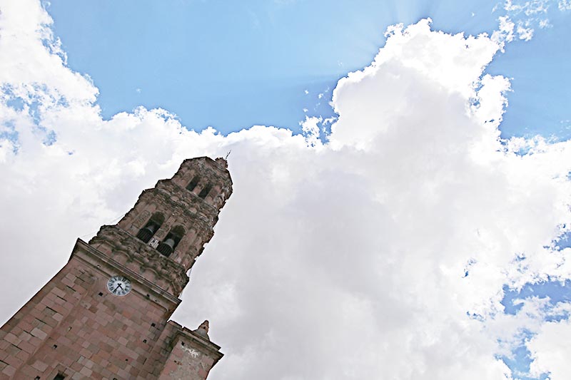 Estampa de la ciudad de Zacatecas ■ foto: andrés sánchez