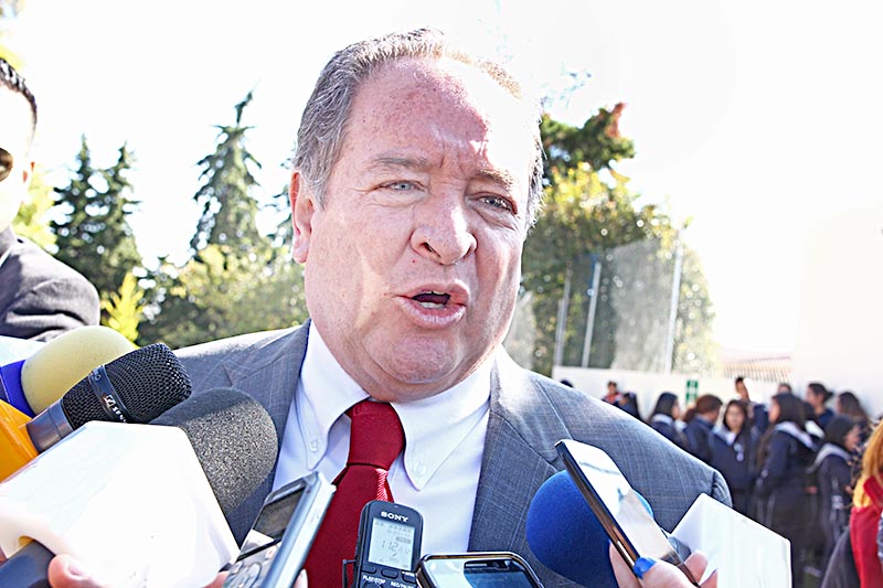 Marco Vinicio Flores, delegado en Zacatecas de la Secretaría de Educación Pública ■ foto: andrés sánchez