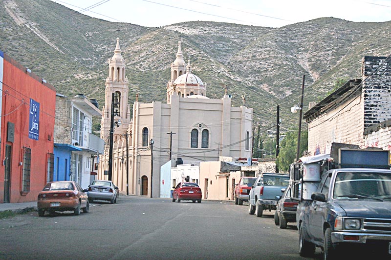 Imagen de la cabecera municipal de Concepción del Oro ■ foto: la jornada zacatecas