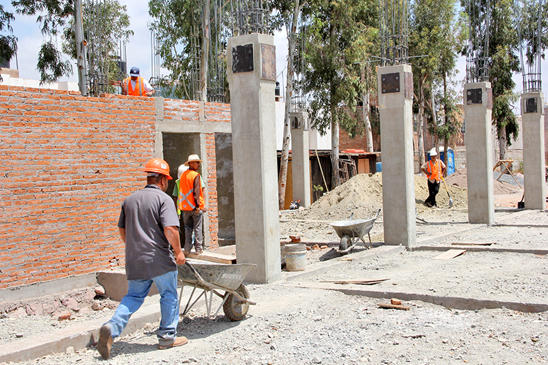 Con este apoyo, los zacatecanos pueden construir una vivienda de hasta 45 metros cuadrados en tres o cuatro meses ■ FOTO: LA JORNADA ZACATECAS