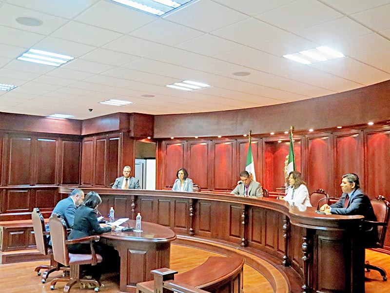 Aspecto de la sesión pública realizada este lunes en el Trijeez ■ FOTO: LA JORNADA ZACATECAS