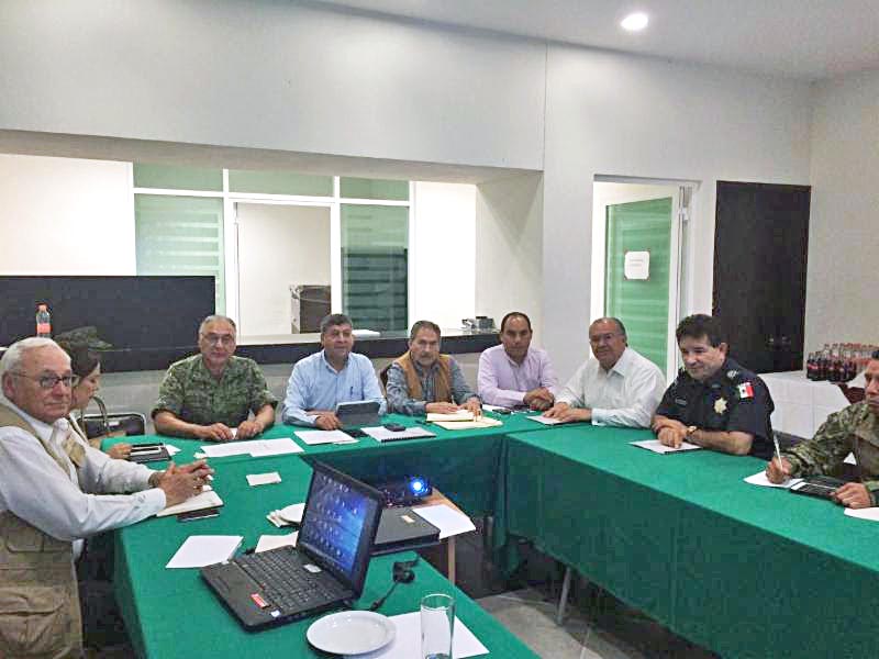 Autoridades estatales y federales participaron en la reunión del Grupo de Coordinación Local ■ foto: la jornada zacatecas