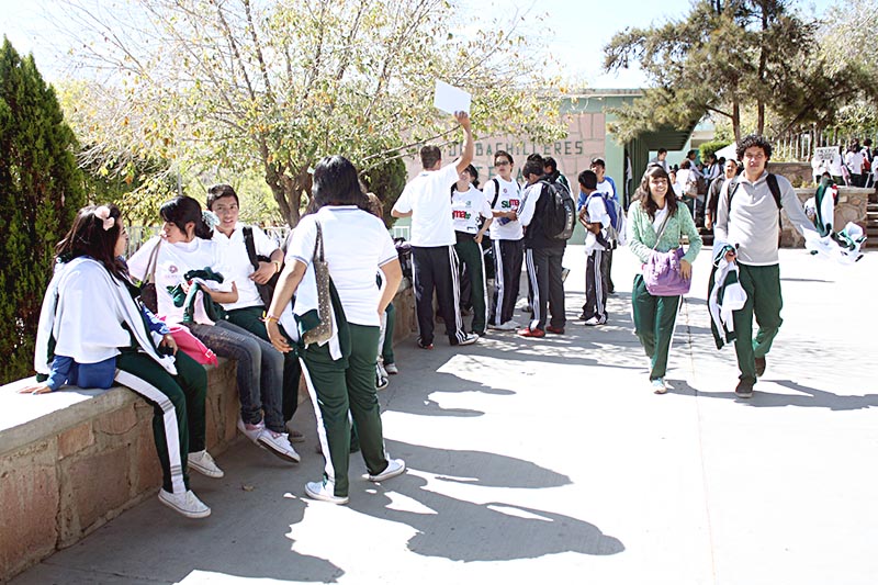 El Colegio de Bachilleres del Estado de Zacatecas es el único subsistema donde los maestros no presentaron la Evaluación del Desempeño ■ foto: la jornada zacatecas