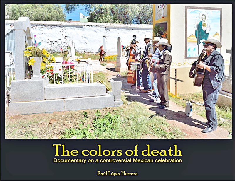 Cartel del documental The Colors of Death ■ FOTO: LA JORNADA ZACATECAS
