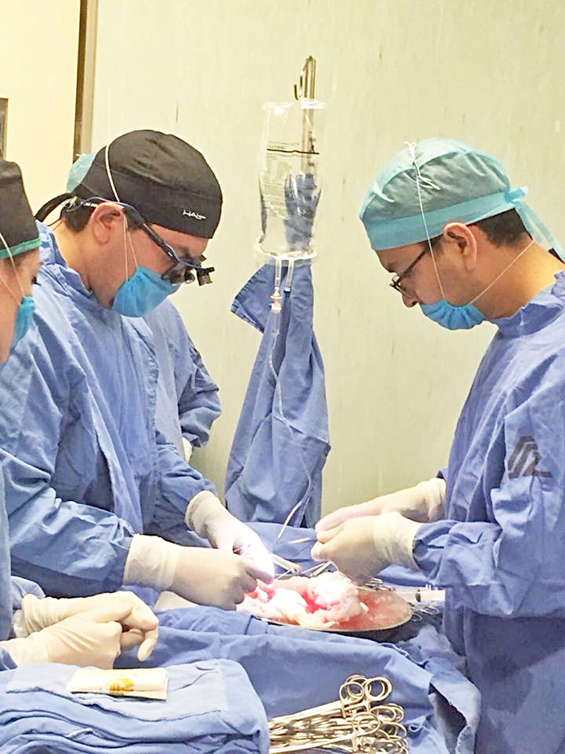 En la entidad sólo el Hospital General Luz González Cosío tiene licencia de la Cofepris para trasplantar riñones y córneas. En la imagen, quirófano del citado nosocomio durante una cirugía de riñón ■ foto: la jornada zacatecas