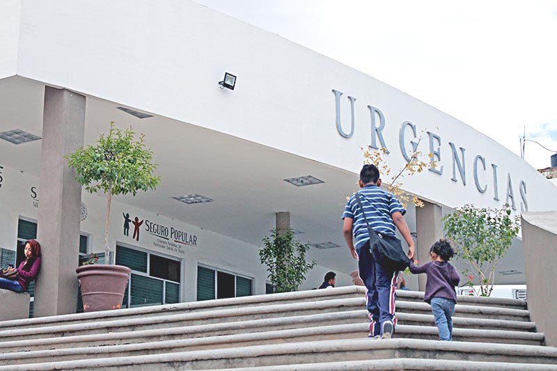 Exterior de la Unidad de Emergencias Médicas (Uneme), ubicada en Guadalupe ■ FOTO: RAFAEL DE SANTIAGO