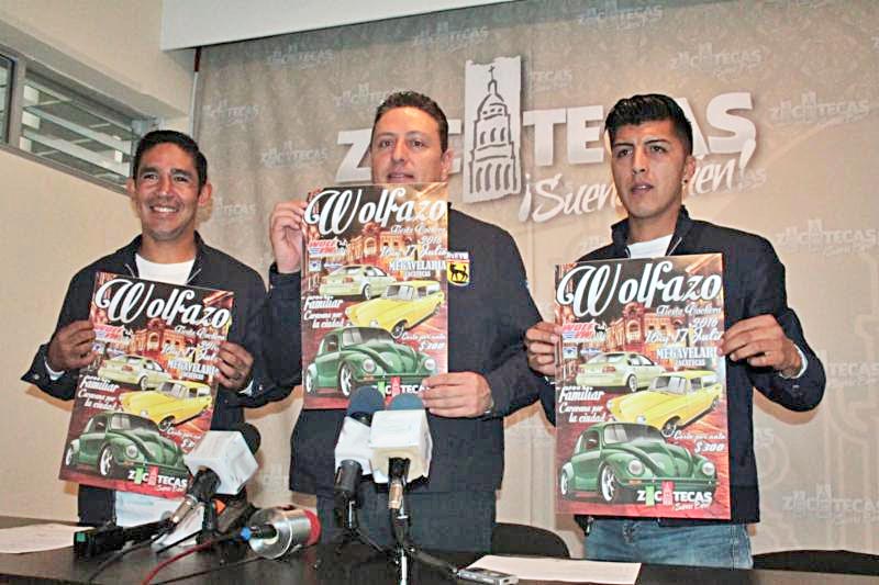 El anuncio de la realización de este evento durante una conferencia de prensa ■ foto: la jornada zacatecas